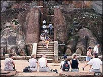 Rock fortress at Sigiriya