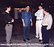 Marcos Scatolin (Agrolink), Louzada (IPH-UFRGS), Tangerino (UNESP) e João Abner (UFRN) no XXIX CONBEA (Fortaleza,julho,2000).